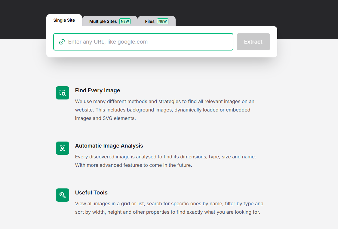 设计师必备网页图片提取网站-Reverse